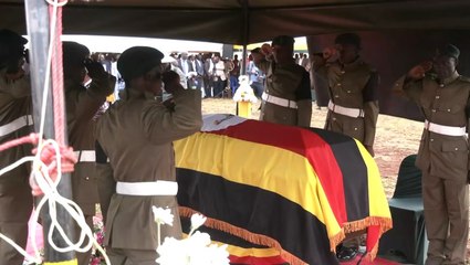 Rebecca Cheptegei: Thousands mourn Olympian killed by ex-partner at full military funeral in Uganda