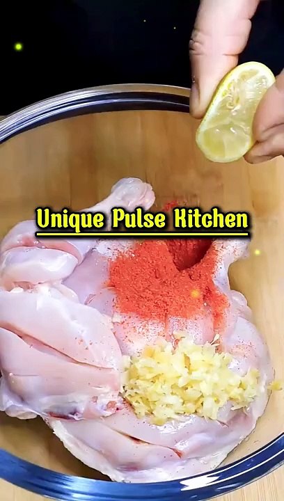 Tandoori Chicken Cooking #shorts She Cooks #shecooks #uniquevideoz