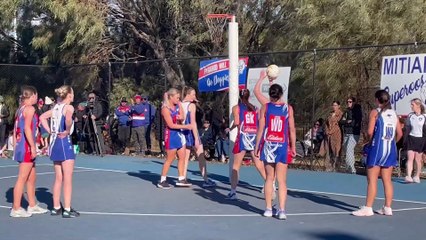 2024 LVFNL A-grade netball grand final: Pyramid Hill v Mitiamo (final quarter)