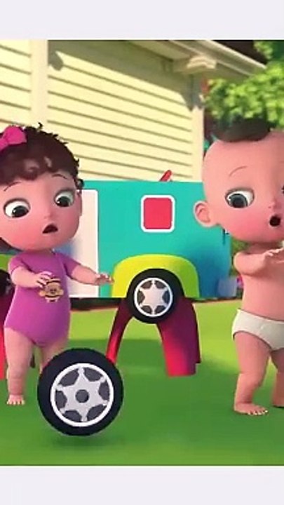 The wheel on the bus  kids song