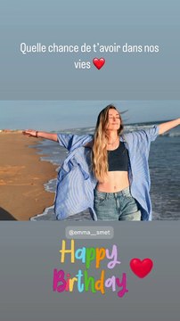 Le tendre message de David Hallyday à sa fille Emma. © Instagram de David Hallyday