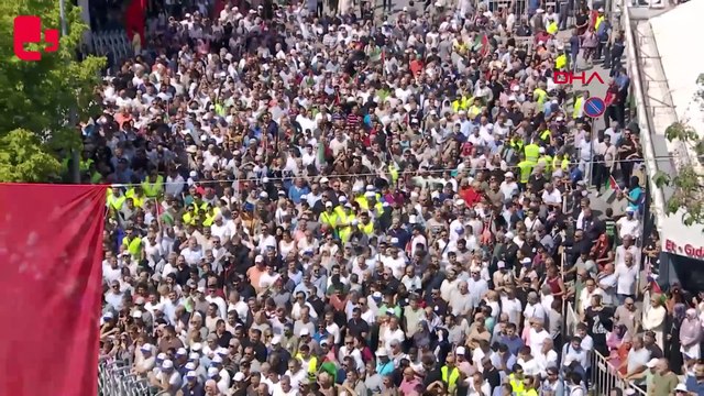İsrail askerlerinin öldürdüğü Ayşenur Ezgi Eygi son yolculuğuna uğurlandı