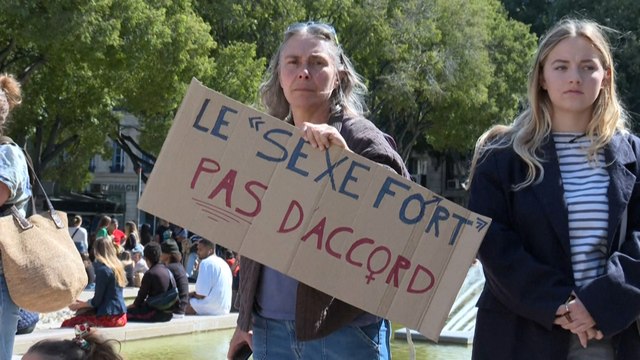 Marseille : des centaines de personnes défilent en soutien à Gisèle Pelicot