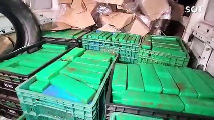 Grande apreensão de drogas em Corbélia: motorista nega envolvimento