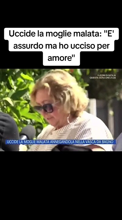 Uccide la moglie malata: "E' assurdo ma ho ucciso per amore" #moglie #marito #compagno #morta #donna #uomo #giallo #cronaca #daytime #socialnews #news #tiktoknews #viral #social #storytime #foryoupage #settembre2024 #fyp #prete