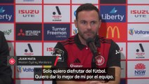 JUAN MATA, PRESENTACIÓN con el WESTERN SYDNEY WANDERERS: 