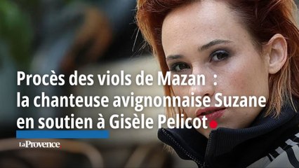 Procès des viols de Mazan : la chanteuse avignonnaise Suzane en soutien à Gisèle Pelicot