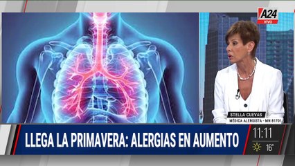  LLEGA LA PRIMAVERA: ALERGIAS EN AUMENTO