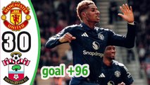 Southampton vs Manchester United 0-2 ll All Goals & Highlights | Premier League 2024/25