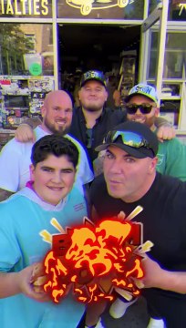 BOOM! Or DOOM! ☠️⁉️ #food #italian ##deli #father #son #family #fun #bigjustice #boom