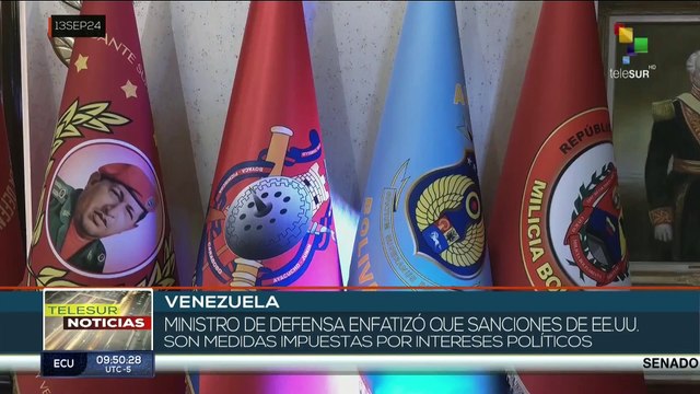 Venezuela condena sanciones impuestas por EE.UU.