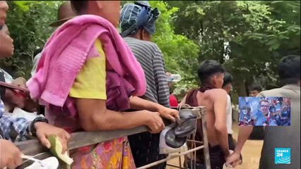 Télécharger la video: Southeast Asia ravaged by deadly floods, landslides after Typhoon Yagi