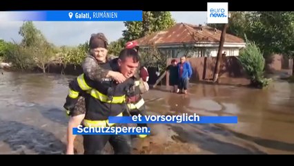 Vier Tote durch Hochwasser in Rumänien