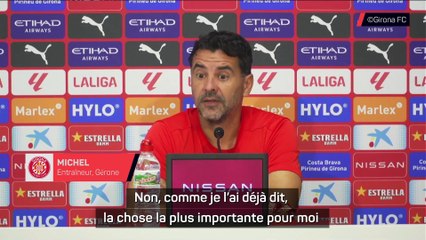 Michel : "Pas encore la tête au PSG"