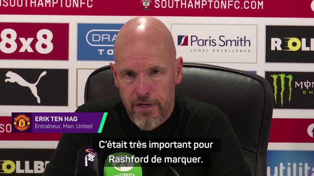 Ten Hag : Rashford méritait tellement ce but !