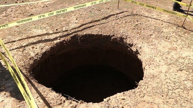 Bingöl'de yaylada oluşan çöküntüde inceleme; yer altı suyunun etkisiyle çökmüş