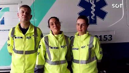 Gestante procura ajuda em base do SAU na BR-277 e bebê nasce a caminho do hospital