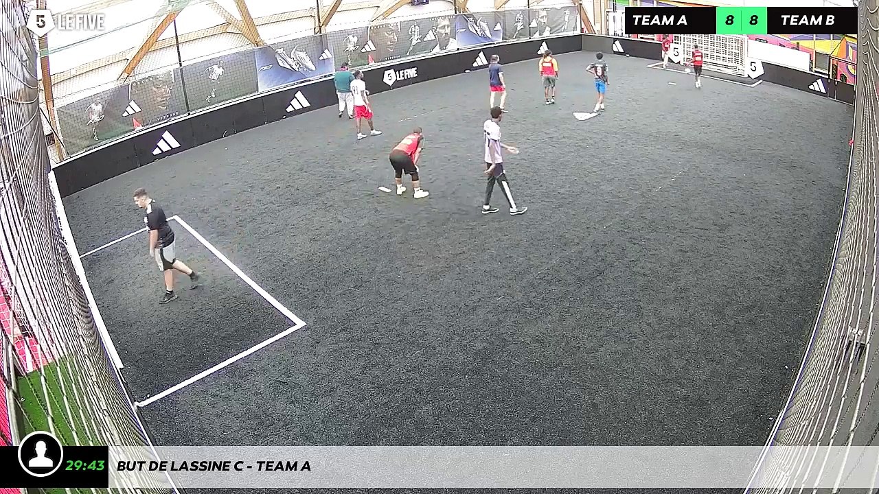 But de Lassine C - Team A