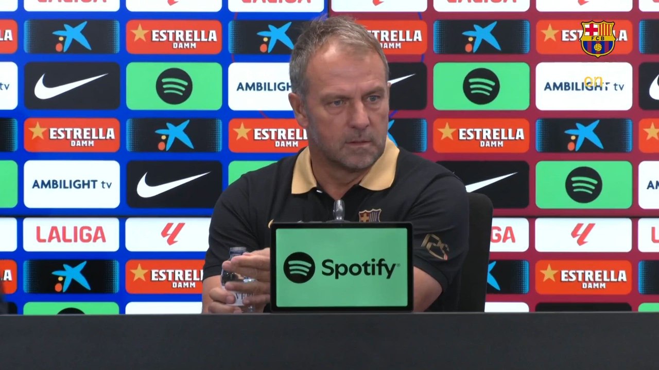 HANSI FLICK, rueda de prensa COMPLETA | PREVIA al GIRONA - FC BARCELONA