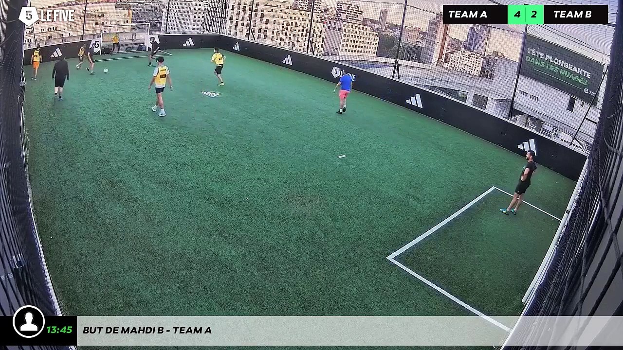 But de Mahdi B - Team A