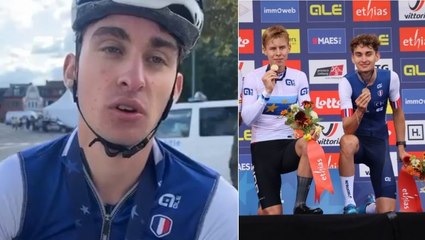 Cyclisme - UEC Championships Limburg 2024 - Paul Seixas en bronze chez les Juniors : "Ils m'ont bien eu au dernier kilomètre..."