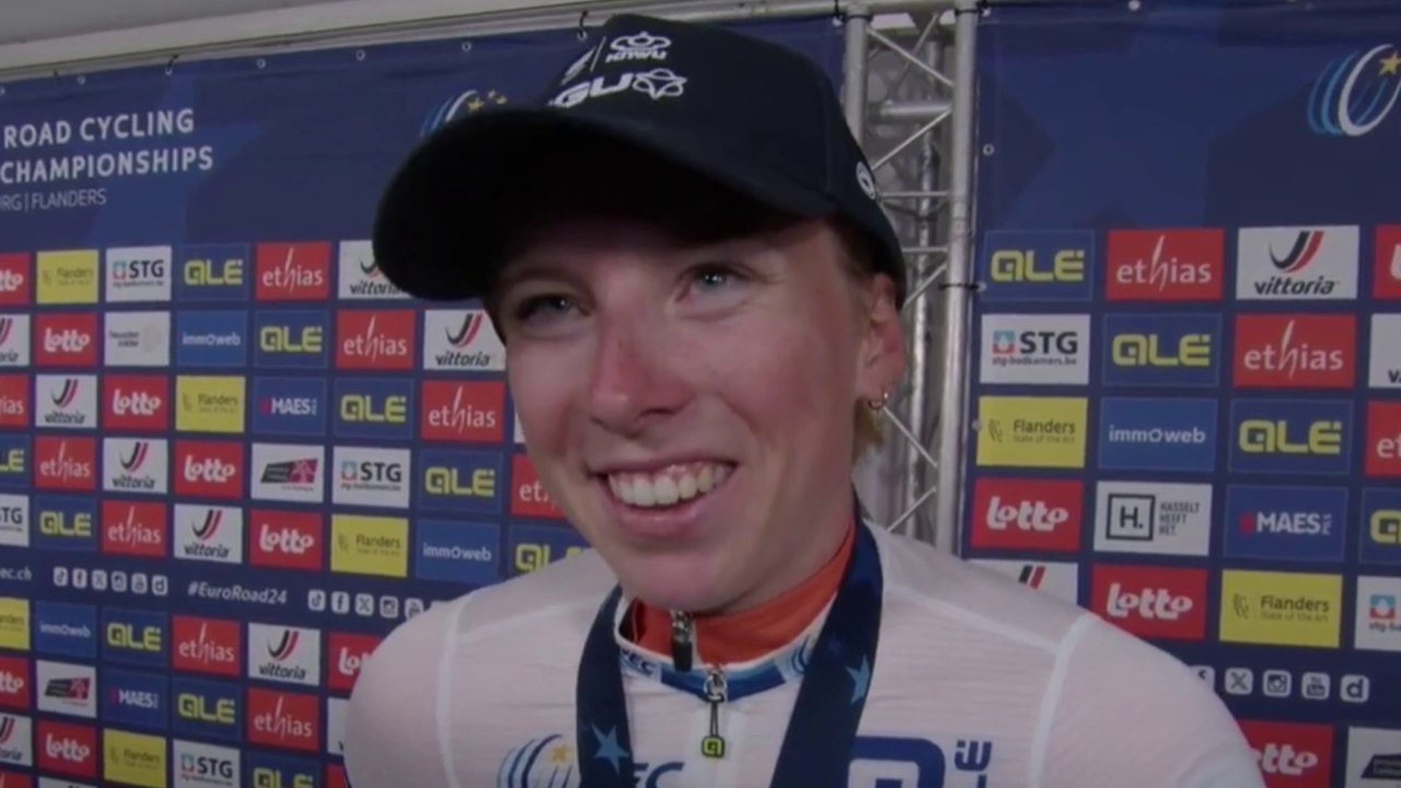 Cycling - UEC Championships Limburg 2024 - Lorena Wiebes : "It was chaos in the sprint..."