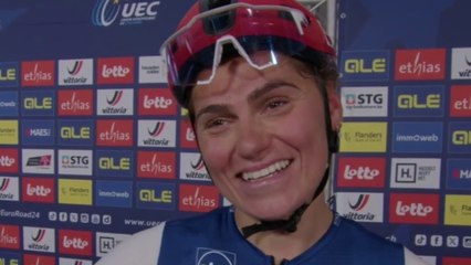 Cyclisme - UEC Championships Limburg 2024 - Clara Copponi : "4e, c'est la pire place... Ça fait chier"
