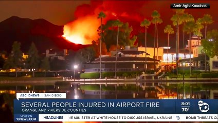 Update- 3 fires in Southern California