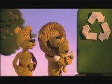 Lions Recycling - The Animals save the planet (Aardman)