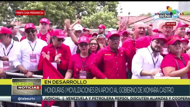 Pdta. Xiomara Castro queremos ser libres y que nos respeten