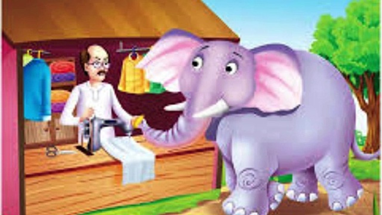 हाथी और दर्जी की मजेदार कहानी |The Elephant And The Tailor Story |  Moral Story in Hindi |