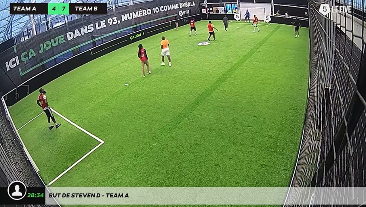 But de Steven D - Team A