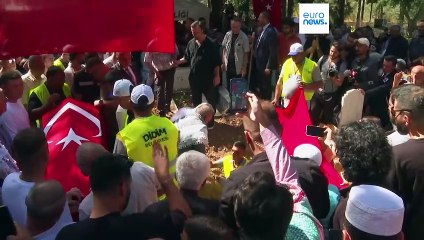 Turquía celebra con honores el funeral de la activista abatida por un soldado israelí