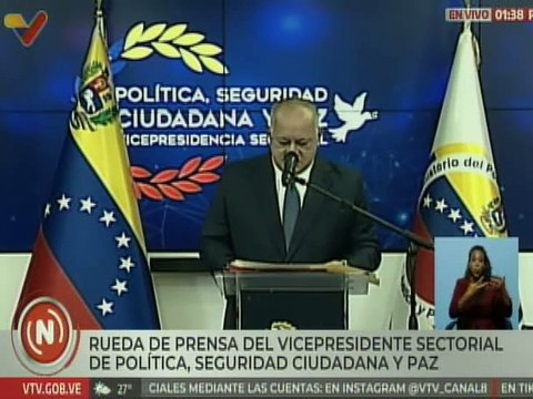 Vpdte. Sec. Diosdado Cabello: Wilbert Castañeda mercenario de EE.UU implicado en esta operación