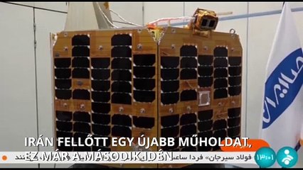 A Nyugatot aggasztja, hogy Irán újabb műholdat indított az űrbe