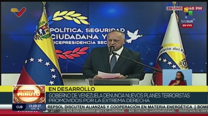 Cabello: La CIA está detrás de las operaciones de contactos