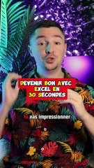 Manip excel #excel #astuce #astuces #bonplan