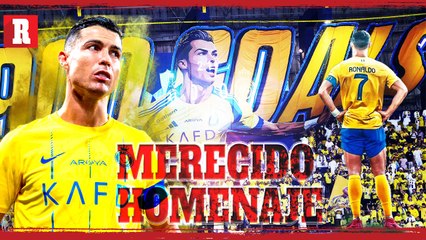 Así se VIVIÓ el partdio HOMENAJE  a Cristiano RONALDO por sus 900 goles