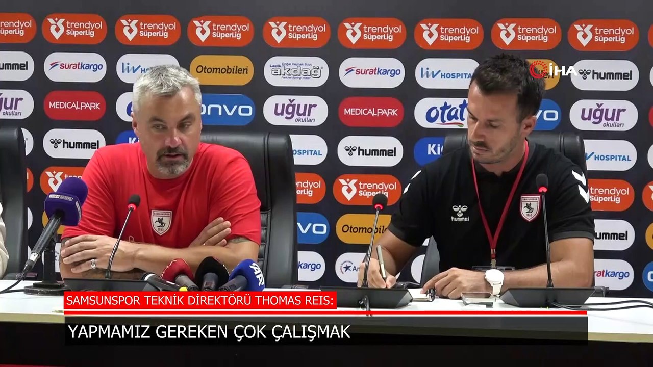 Thomas Reis: Yapmamız gereken çok çalışmak