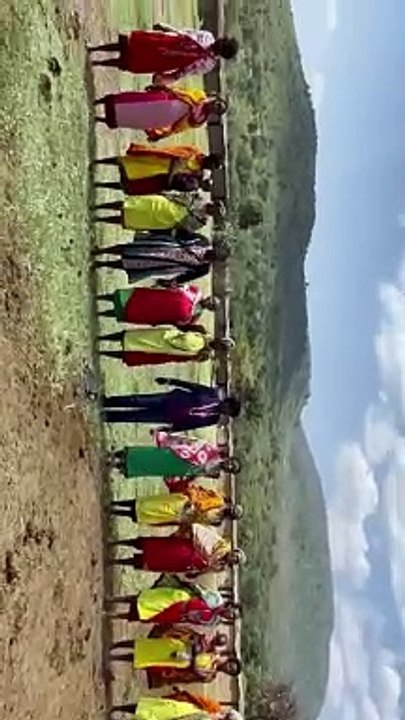 Participated in women’s dance for tourists in the Mara