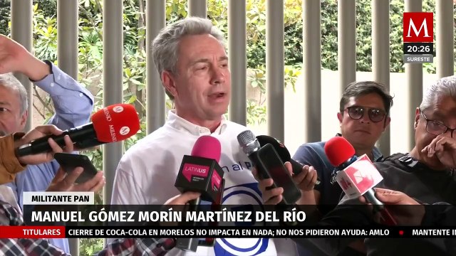 Gómez Morín pide cancelar proceso interno del PAN, exige liberar al partido de su supuesto secuestro