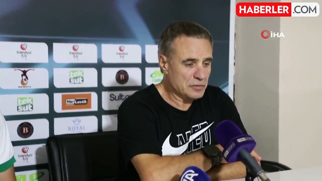 Bandırmaspor - Amed SF Maç Sonrası Teknik Direktörlerin Değerlendirmeleri