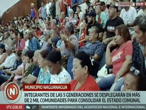 Habitantes del edo. Carabobo participan en debate para consolidar necesidades comunitarias