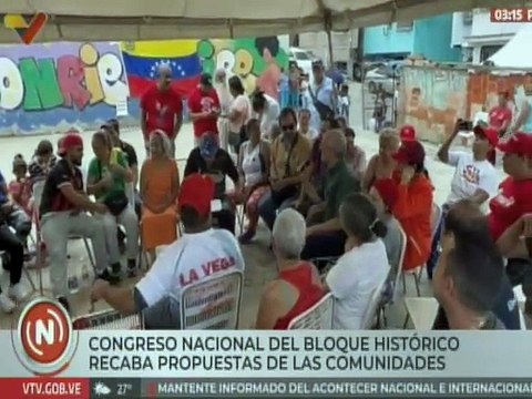 Caracas | Habitantes participan en Asamblea Popular en busca de nuevas transformaciones