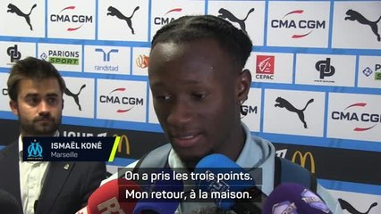 Marseille - Koné : "Si le plus haut possible, c'est d'être premiers..."