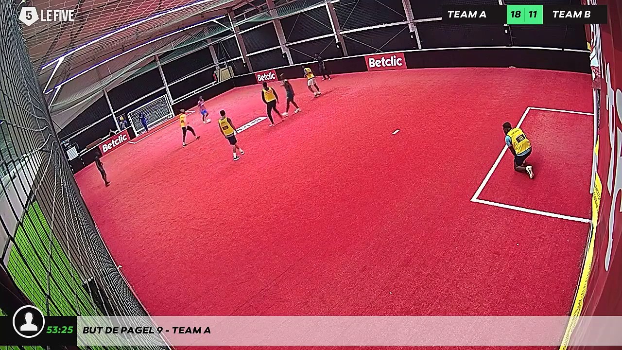 But de Pagel 9 - Team A