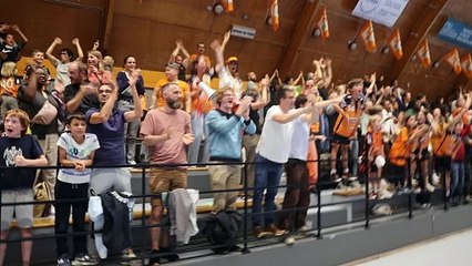 Célébration victoire ACBB HB contre PSG (Public)