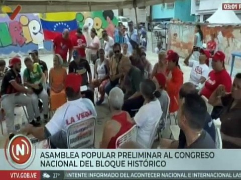 Caracas | Habitantes participan en debate y exponen propuestas para beneficio de las comunidades