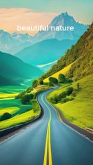 Beautiful scenery and scene of nature