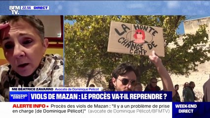 "C'est le souhait de mon client": Maitre Béatrice Zavarro, avocate de Dominique Pelicot, affirme qu'il souhaite que ce procès se poursuive